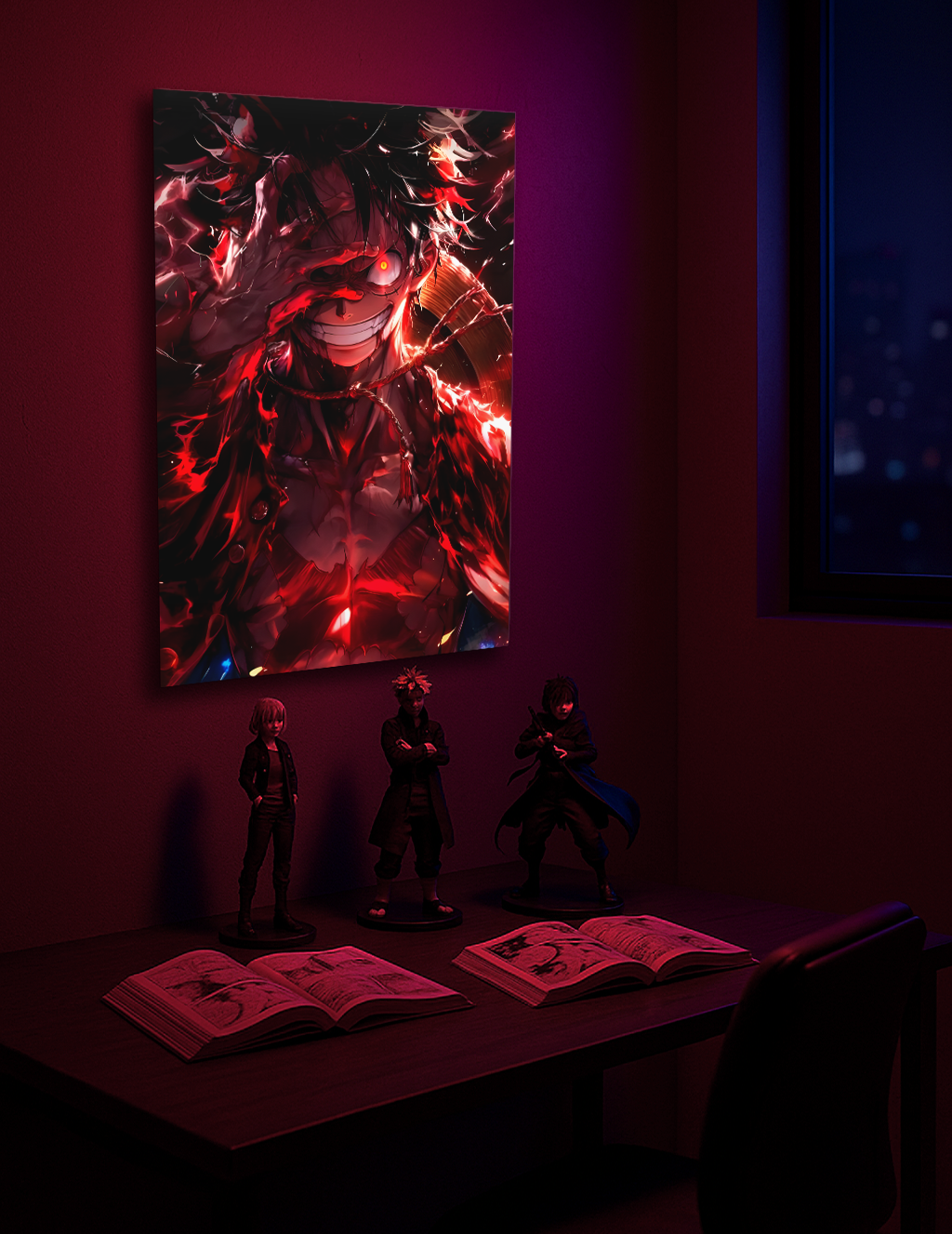 🏴‍☠️Monkey D. Luffy – Kızıl Delilik