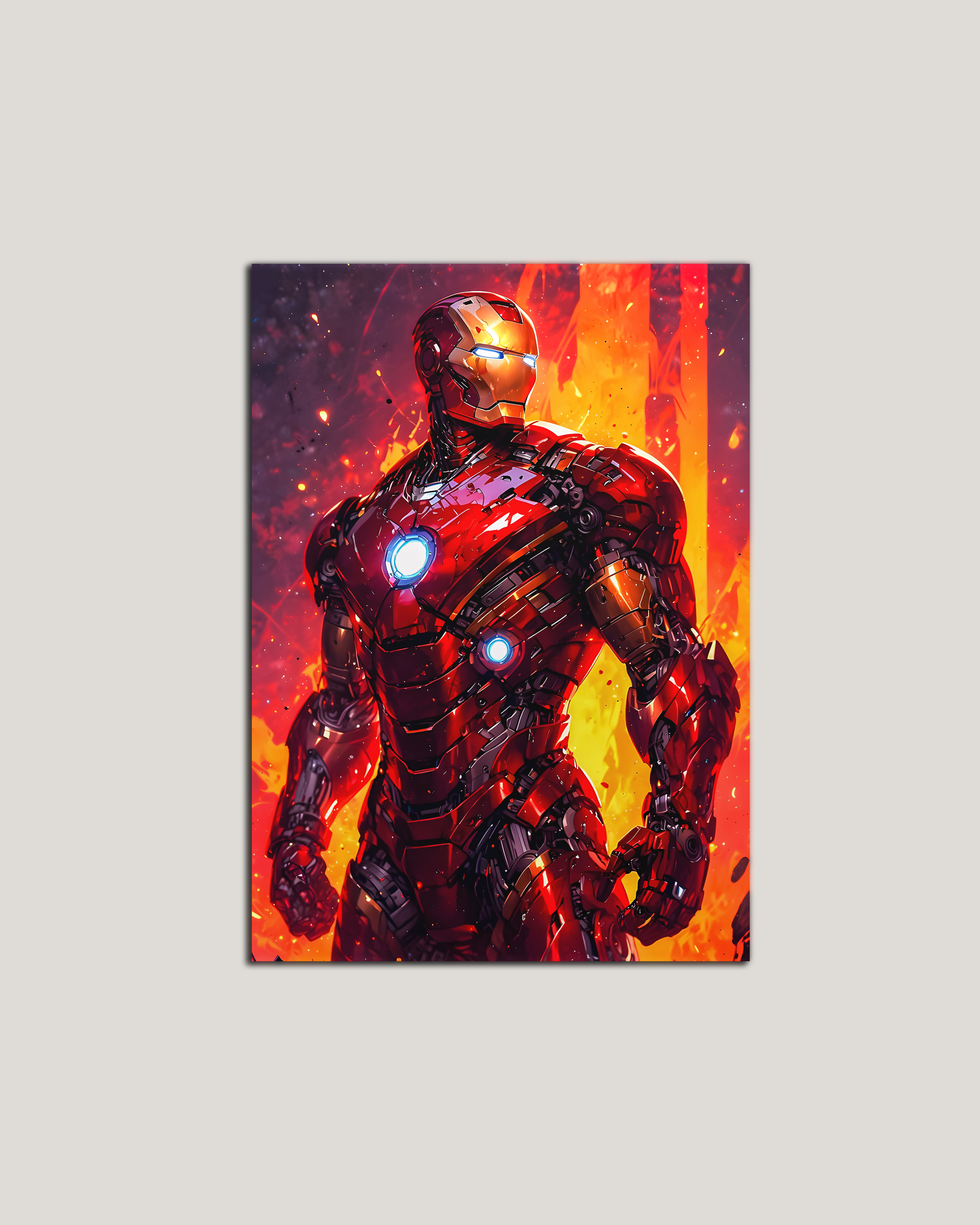 💥Iron Man - Metal Tablo