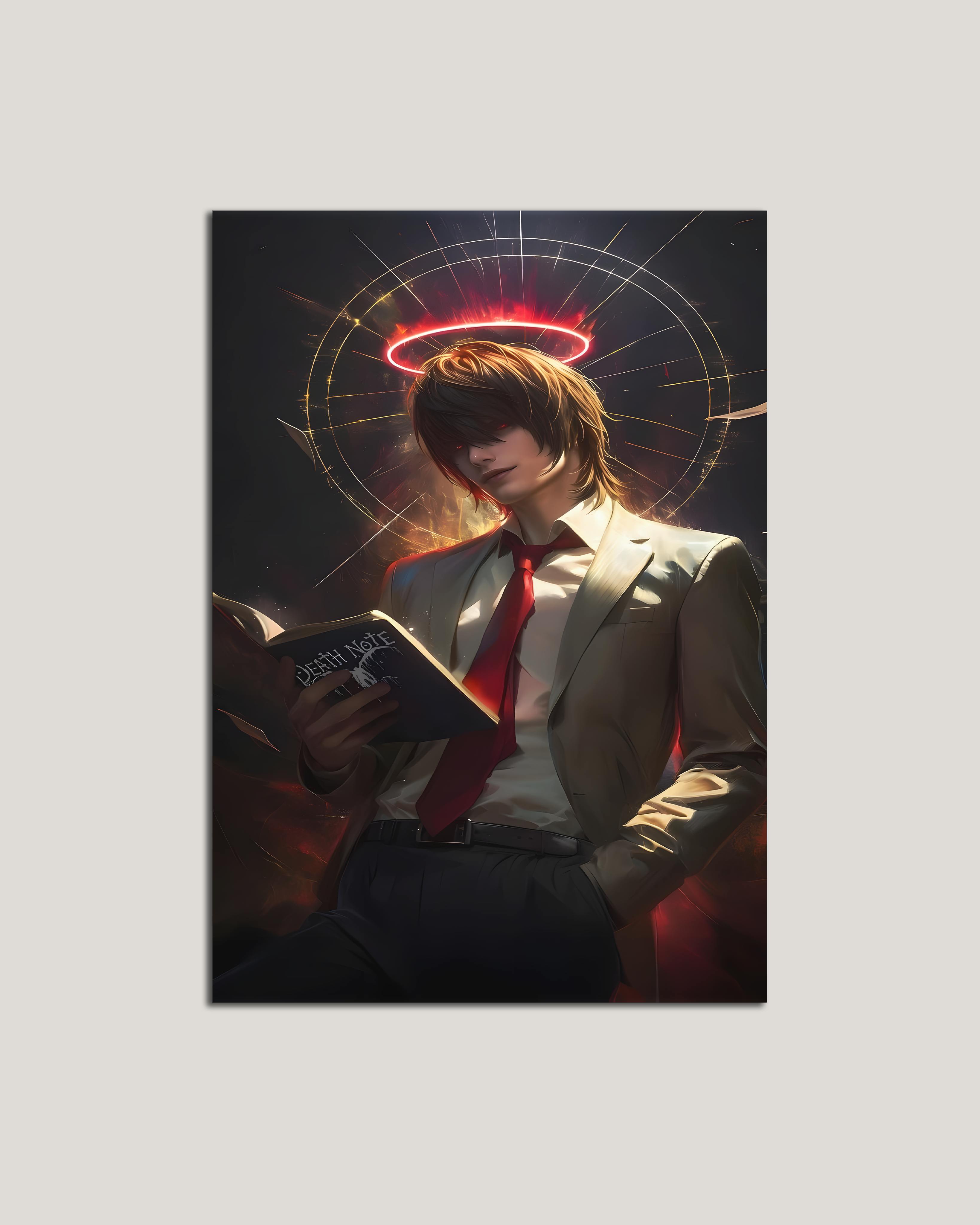 ⚫Death Note - Metal Tablo