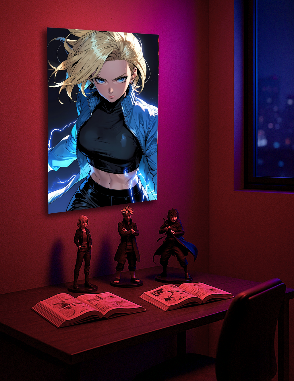 ⚡Android 18 – Soğuk Gücün Sakinliği