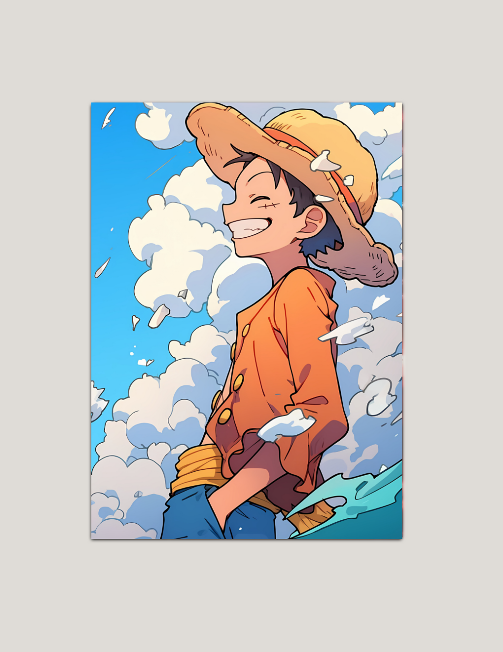 🏴‍☠️Monkey D. Luffy – Özgür Gülümseme
