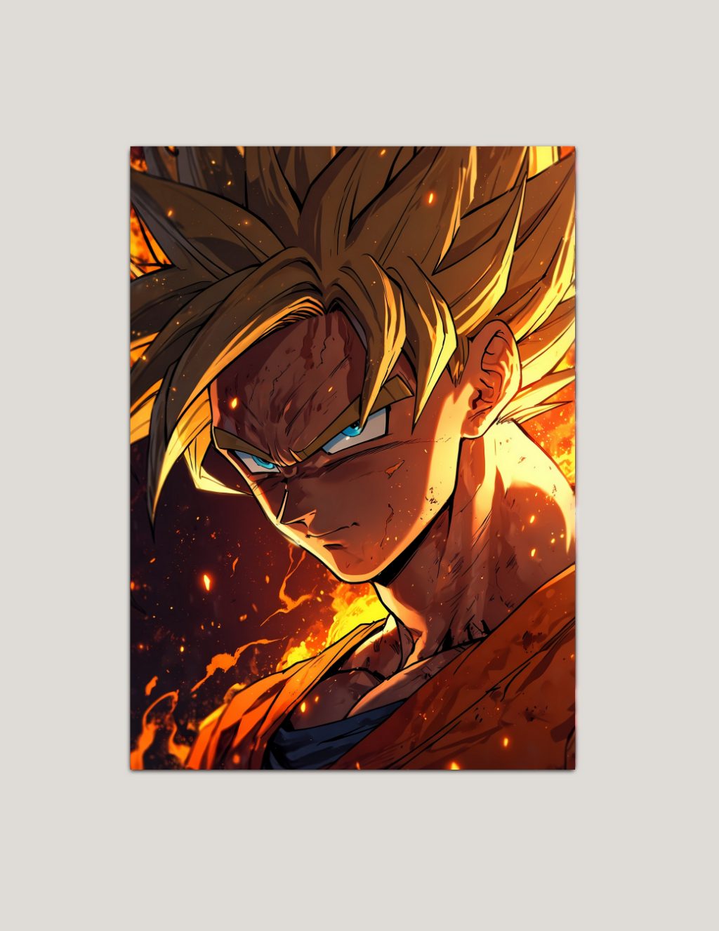 ⚡Goku – Süper Saiyan Öfkesi